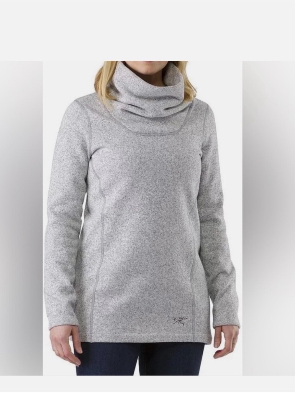 Arc'teryx Desira Gray Turtleneck Sweater Tunic